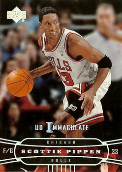 2004-05 Upper Deck - UD Immaculate #17 Scottie Pippen Front