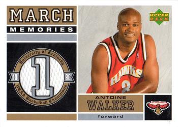 2004-05 Upper Deck - March Memories #MM-AW Antoine Walker Front