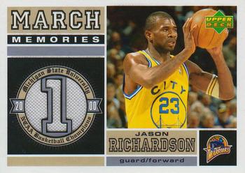 2004-05 Upper Deck - March Memories #MM-JR Jason Richardson Front