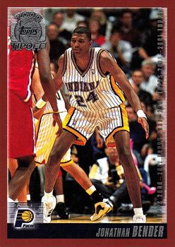 2000-01 Topps Tipoff #28 Jonathan Bender Front
