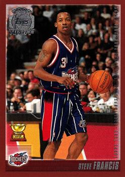 2000-01 Topps Tipoff #40 Steve Francis Front