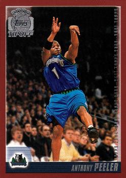 2000-01 Topps Tipoff #48 Anthony Peeler Front