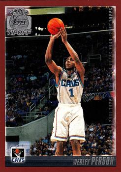 2000-01 Topps Tipoff #64 Wesley Person Front