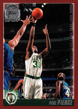 2000-01 Topps Tipoff #75 Paul Pierce Front