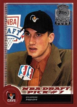2000-01 Topps Tipoff #131 Chris Mihm Front