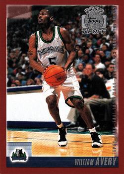 2000-01 Topps Tipoff #82 William Avery Front