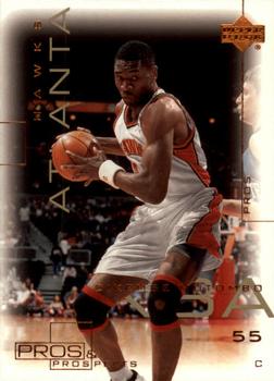 2000-01 Upper Deck Pros & Prospects #1 Dikembe Mutombo Front