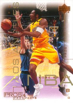 2000-01 Upper Deck Pros & Prospects #37 Kobe Bryant Front