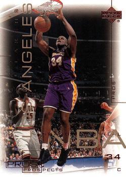 2000-01 Upper Deck Pros & Prospects #38 Shaquille O'Neal Front