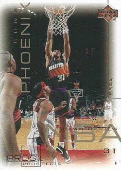 2000-01 Upper Deck Pros & Prospects #65 Shawn Marion Front