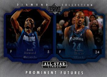 2004-05 Upper Deck All-Star Lineup - Prominent Futures #PF-HH Josh Howard / Jarvis Hayes Front