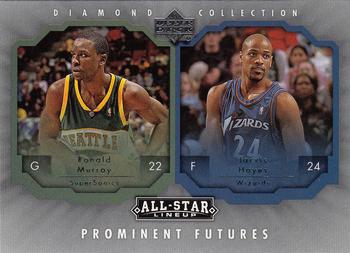 2004-05 Upper Deck All-Star Lineup - Prominent Futures #PF-MH Ronald Murray / Jarvis Hayes Front