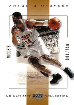 2000-01 Upper Deck Ultimate Collection #13 Antonio McDyess Front