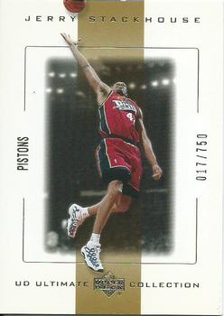 2000-01 Upper Deck Ultimate Collection #15 Jerry Stackhouse Front