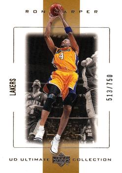 2000-01 Upper Deck Ultimate Collection #27 Ron Harper Front