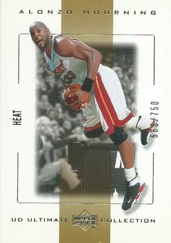 2000-01 Upper Deck Ultimate Collection #28 Alonzo Mourning Front