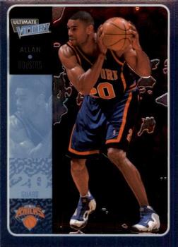 2000-01 Upper Deck Ultimate Victory #37 Allan Houston Front