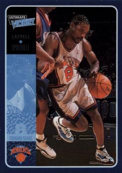 2000-01 Upper Deck Ultimate Victory #38 Latrell Sprewell Front
