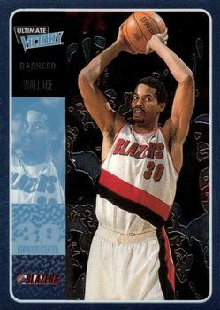 2000-01 Upper Deck Ultimate Victory #46 Rasheed Wallace Front