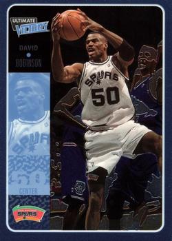 2000-01 Upper Deck Ultimate Victory #50 David Robinson Front
