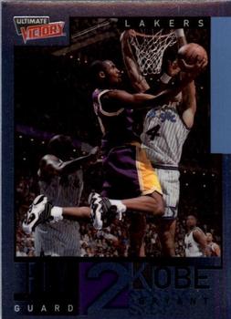 2000-01 Upper Deck Ultimate Victory #66 Kobe Bryant Front