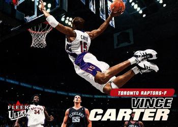 2000-01 Ultra #1 Vince Carter Front