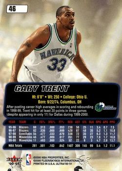 2000-01 Ultra #46 Gary Trent Back