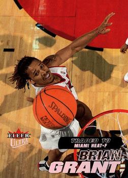 2000-01 Ultra #88 Brian Grant Front