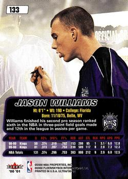 2000-01 Ultra #133 Jason Williams Back