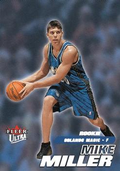 2000-01 Ultra #210 Mike Miller Front