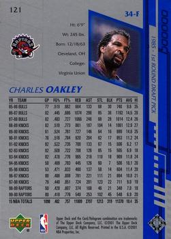 2000-01 Upper Deck Encore #121 Charles Oakley Back