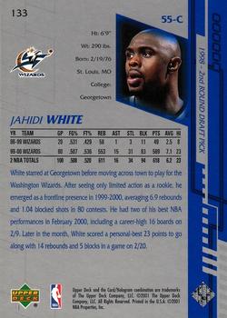2000-01 Upper Deck Encore #133 Jahidi White Back