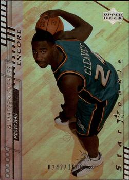 2000-01 Upper Deck Encore #157 Mateen Cleaves Front