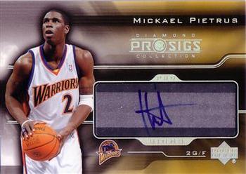 2004-05 Upper Deck Pro Sigs - Pro Signs #PS-MP Mickael Pietrus Front