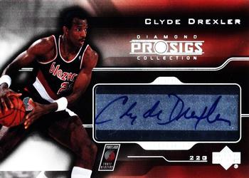 2004-05 Upper Deck Pro Sigs - Pro Signs #PS-CL Clyde Drexler Front