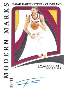 2020-21 Panini Immaculate Collection - Modern Marks #MM-IHA Isaiah Hartenstein Front