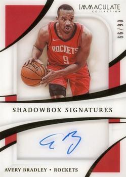 2020-21 Panini Immaculate Collection - Shadowbox Signatures #SHS-AVB Avery Bradley Front