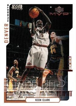 2000-01 Upper Deck MVP #42 Keon Clark Front