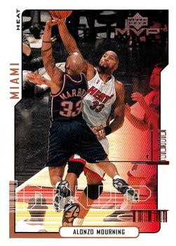 2000-01 Upper Deck MVP #83 Alonzo Mourning Front