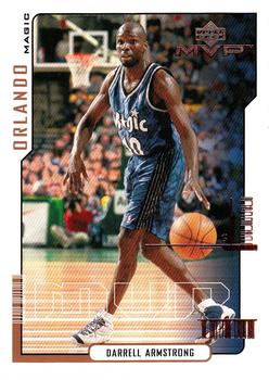 2000-01 Upper Deck MVP #118 Darrell Armstrong Front