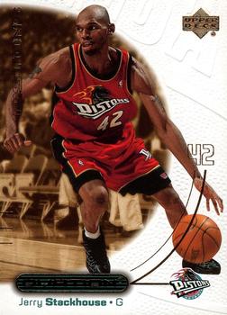 2000-01 Upper Deck Ovation #15 Jerry Stackhouse Front