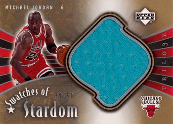 2004-05 Upper Deck Trilogy - Swatches of Stardom #SW-MJ Michael Jordan Front