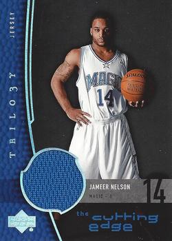 2004-05 Upper Deck Trilogy - The Cutting Edge #CE-JN Jameer Nelson Front