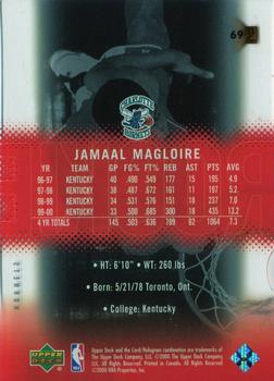 2000-01 Upper Deck Slam #69 Jamaal Magloire Back
