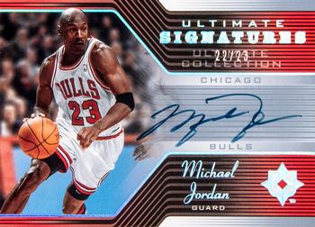 2004-05 Upper Deck Ultimate Collection - Signatures Gold #US-MJ Michael Jordan Front