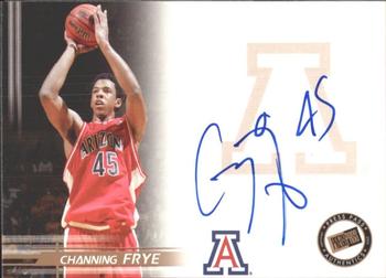 2005 Press Pass - Autographs Bronze School Logos #NNO Channing Frye Front