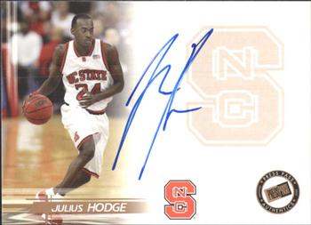 2005 Press Pass - Autographs Bronze School Logos #NNO Julius Hodge Front