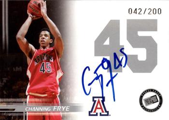 2005 Press Pass - Autographs Silver Jersey Numbers #NNO Channing Frye Front