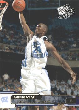 2005 Press Pass - Gold #G38 Marvin Williams Front