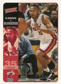 2000-01 Upper Deck Victory #109 Clarence Weatherspoon Front